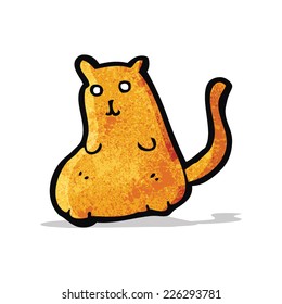 cartoon fat cat