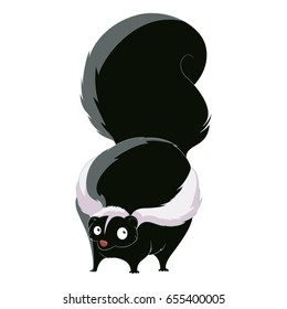 Cartoon fat Skunk