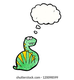 serpiente gorda de dibujos animados