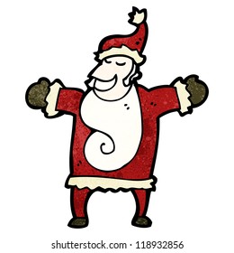 cartoon father christmas costume