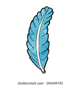 Cartoon Feather Stock Vector (Royalty Free) 196549742 | Shutterstock