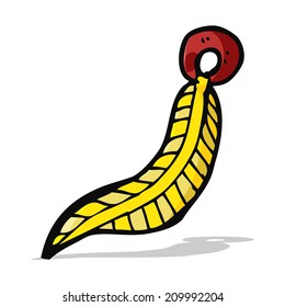 cartoon feather