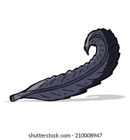 cartoon feather