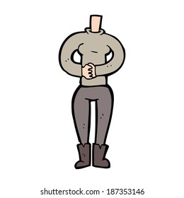 cartoon female body (mix and match cartoons or add own photos)