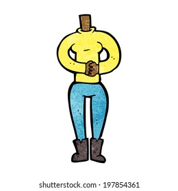 cartoon female body (mix and match cartoons or add own photos)