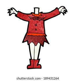 cartoon female vampire body (mix and match cartoons or add own photographs)