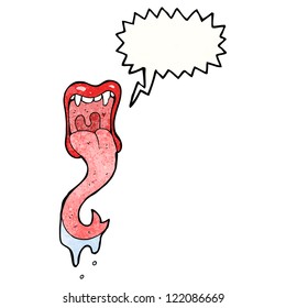 cartoon female vampire mouth
