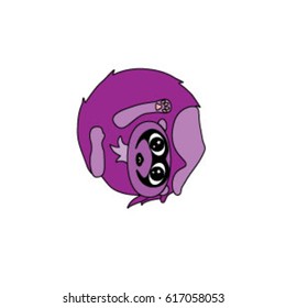 cartoon ferret vector