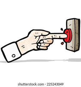 Druckknopf für Cartoon-Finger