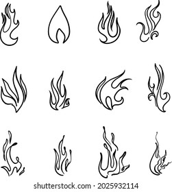 Dibujo de dibujos animados para el diseño de conceptos. Resumen del vector de fondo de la naturaleza artística. Fondo de humo. Conjunto de vector abstracto dibujado a mano. Ilustración de tinta. Patrón vectorial. Dibujo de lápiz abstracto.