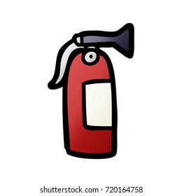 cartoon fire extinguisher