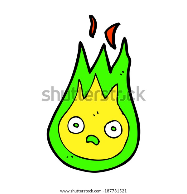 Cartoon Fireball Stock Vector Royalty Free 187731521