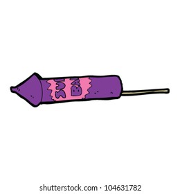 cartoon firework