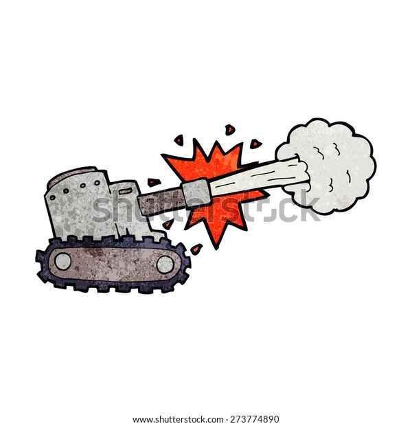 Cartoon Firing Tank Stock Vector (Royalty Free) 273774890 | Shutterstock