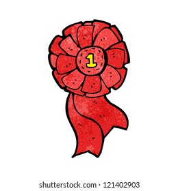 Cartoon-Rosette