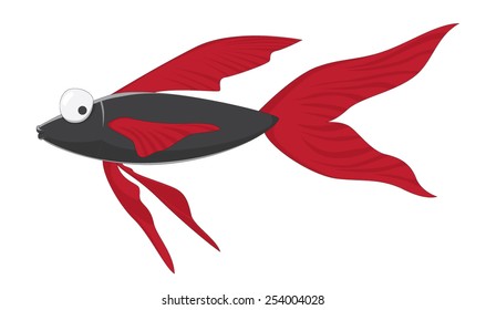 cartoon fish