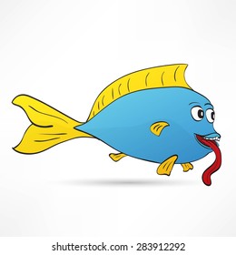 cartoon fish
