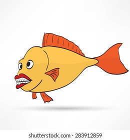 cartoon fish