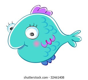 Cartoon fish