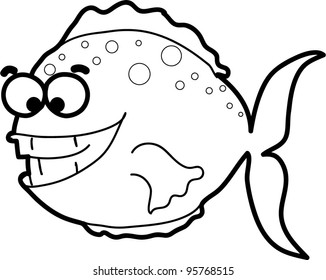 Cartoon fish
