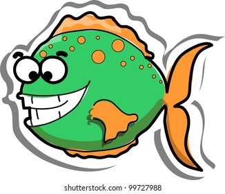 Cartoon fish