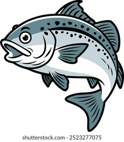 Cartoon Fish Clipart Vector file