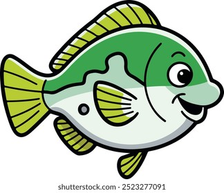 Cartoon Fish Clipart Vector file