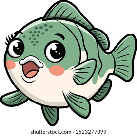 Cartoon Fish Clipart Vector file