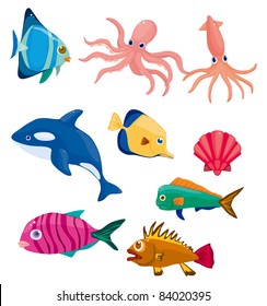 cartoon fish icon