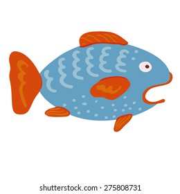 Cartoon fish illustration