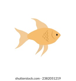 Cartoon fish vector Illustration of fantasy sea fish, sea fish vector