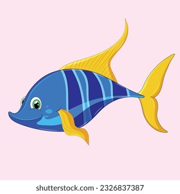Cartoon Fish Vectors and Illustrations