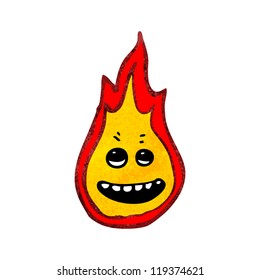 cartoon flame