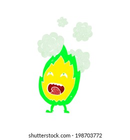 personaje de llama de dibujos animados