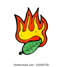 hoja de dibujos animados
