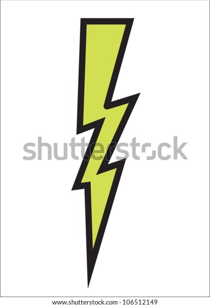 Cartoon Flash Stock Vector (Royalty Free) 106512149