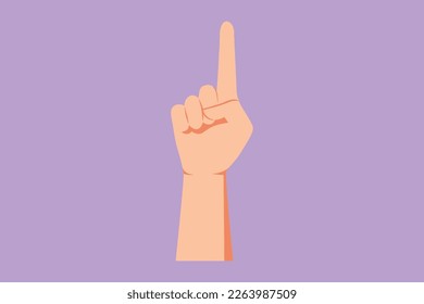 Stop hand gesture.ai Royalty Free Stock SVG Vector and Clip Art