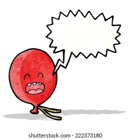 cartoon floating balloon cartoon