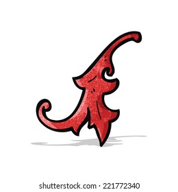 elemento decorativo floral de dibujos animados
