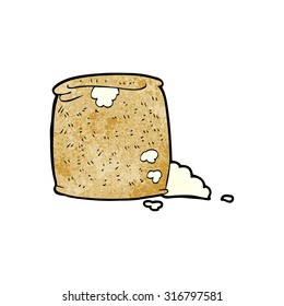 harina de dibujos animados