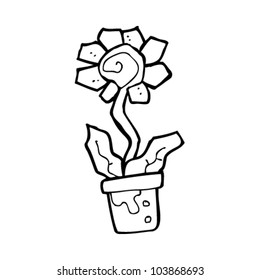 cartoon flower