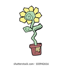 cartoon flower
