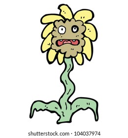 Cartoon-Blume