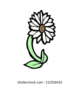 flor de dibujos animados
