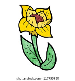 Cartoon-Blume