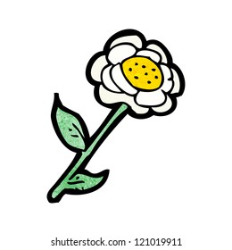 flor de dibujos animados