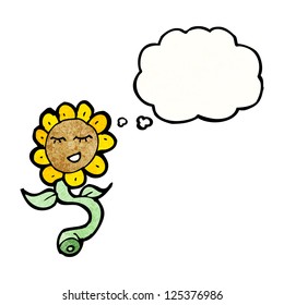 Cartoon-Blume