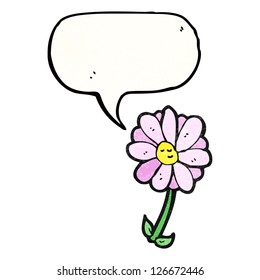 flor de dibujos animados