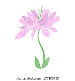 flor de dibujos animados