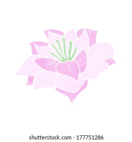 flor de dibujos animados